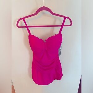 New with tag Shore Shapes skirted swimsuit